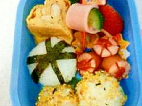 幼稚園始めてのお弁当